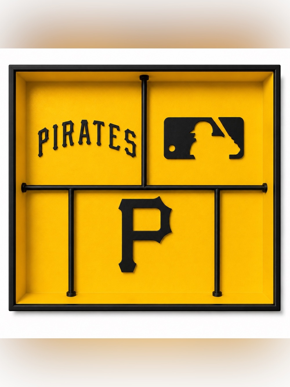 Pittsburgh Pirates MLB Pocket Dump Tray - For Keys, Wallet, Money, Etc